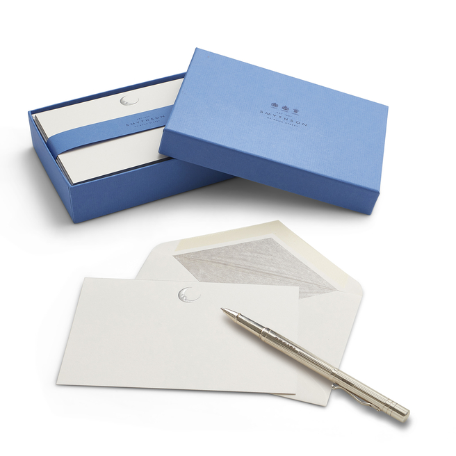 Cartes de correspondance motif lune