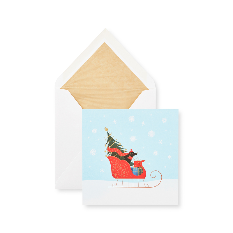 Sleigh Ride Christmas Card Set