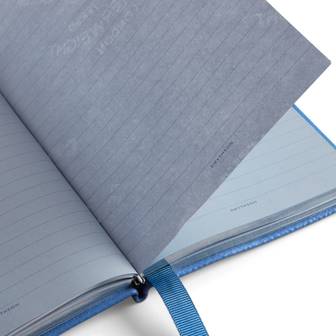 Smythson Chelsea Notes Notebook - Navy