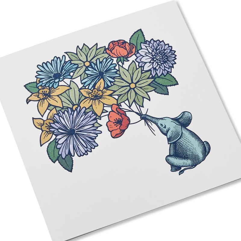Elephant Greeting Card