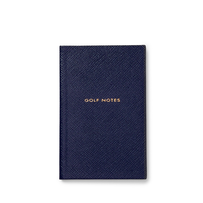 Smythson Leather Notebook - Blue