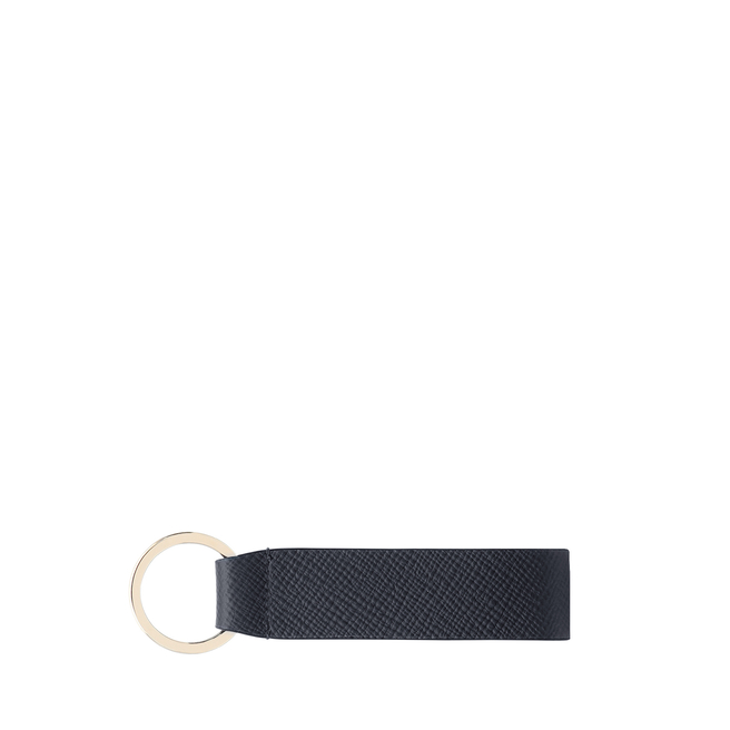 Keyring with Leather Strap in Panama