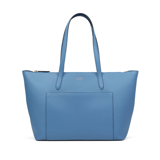 East West Tote Bag with Zip in Panama