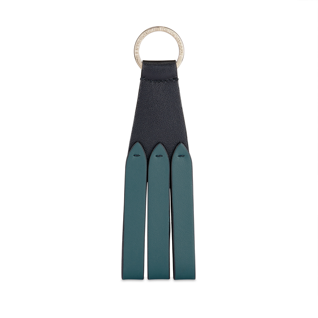 Loop Keyring in Smooth Leather