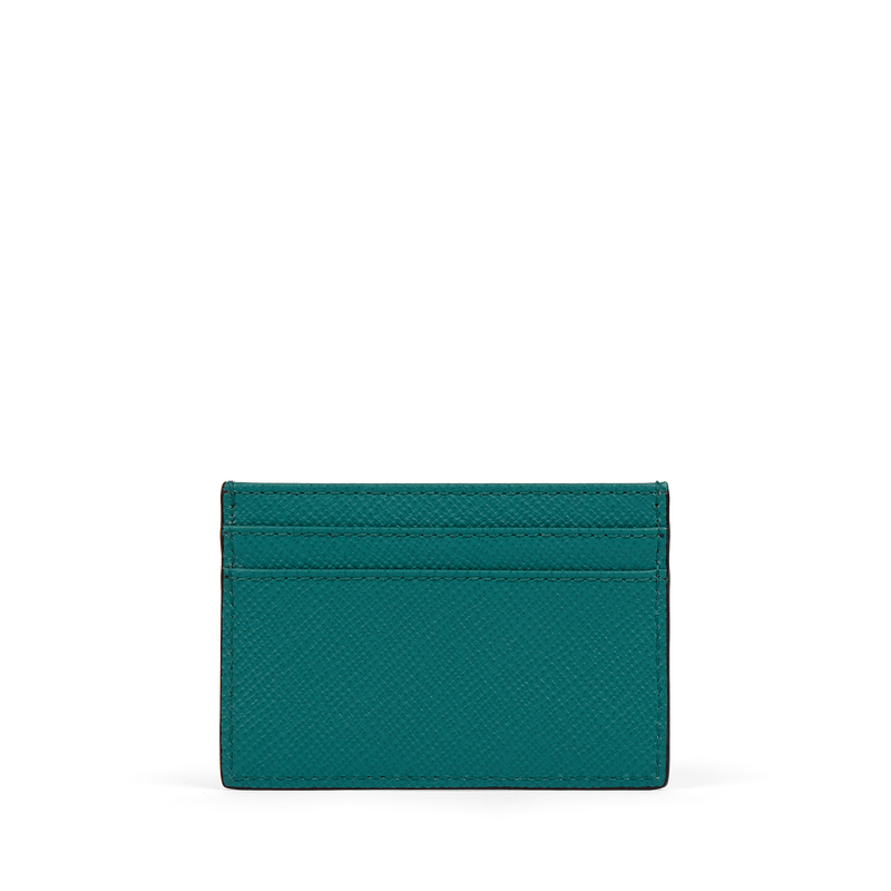 Smythson Flat Card Holder in Panama