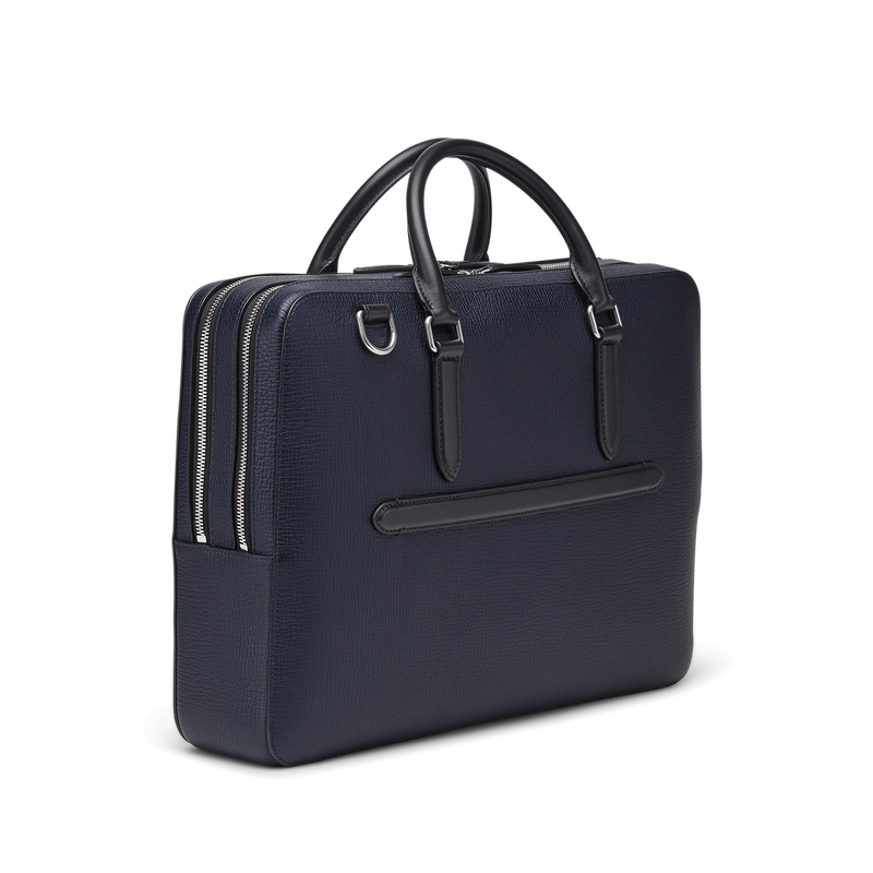 Large Briefcase with Zip Front in Ludlow