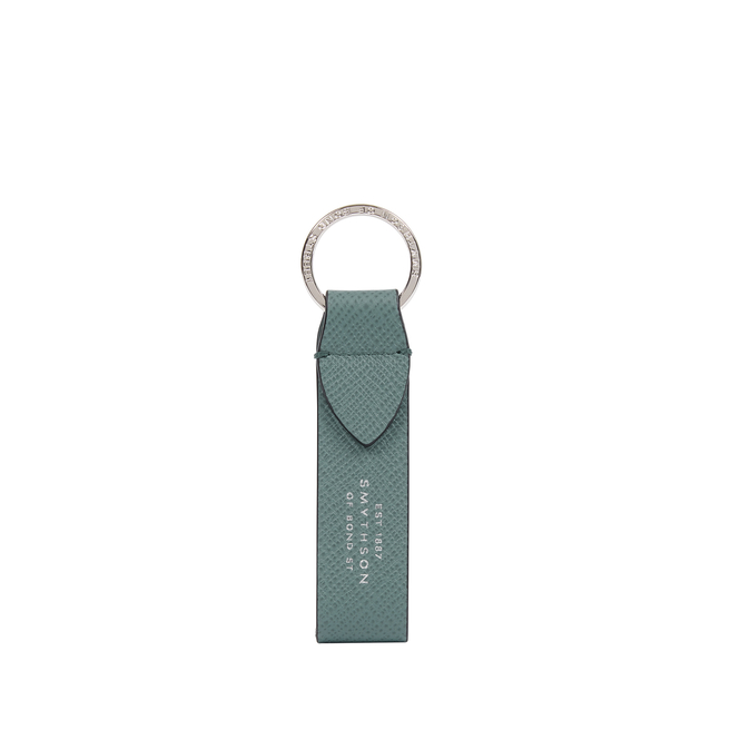 Keyring with Leather Strap in Panama