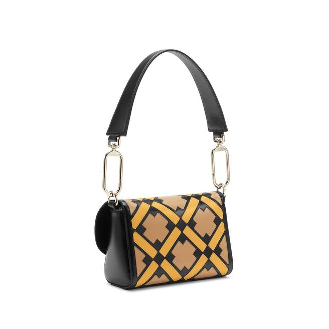 Intarsia Madison Equestrian Crossbody Bag
