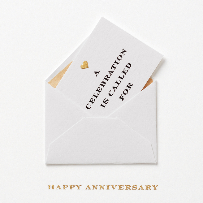 Anniversary Envelope Card