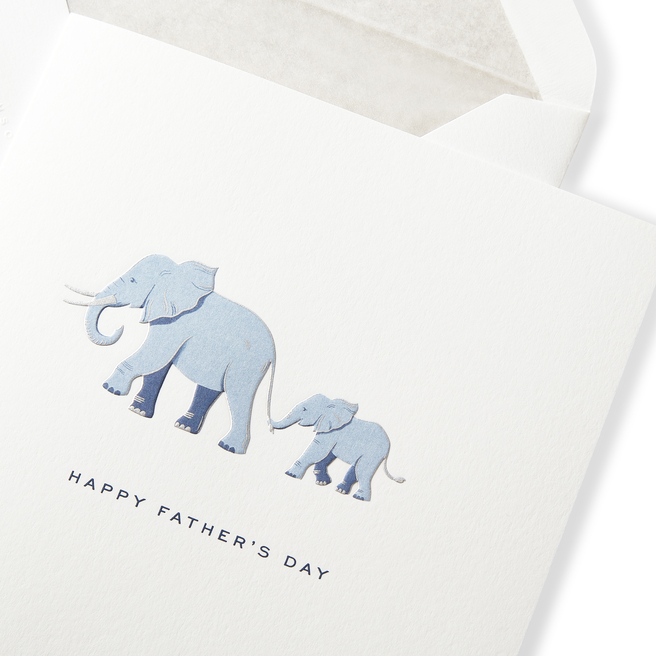 Father's Day Elephantカード