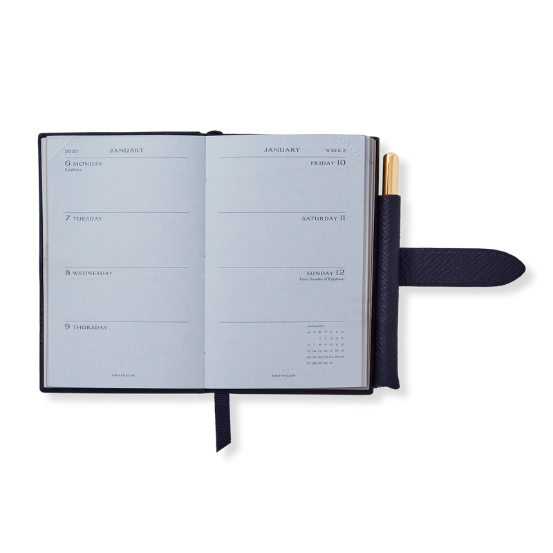 2025 Wafer Weekly Diary with Pencil in Panama