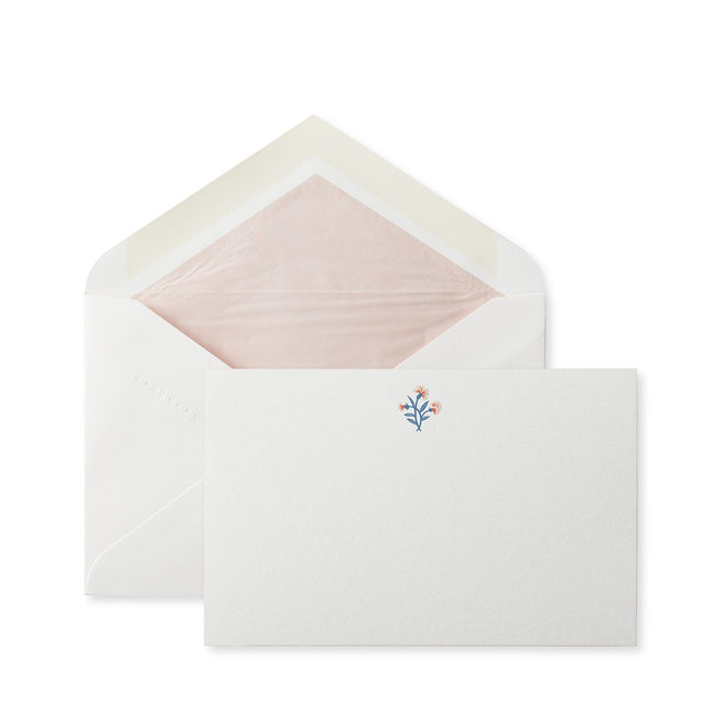 Floret Flowers Correspondence Card