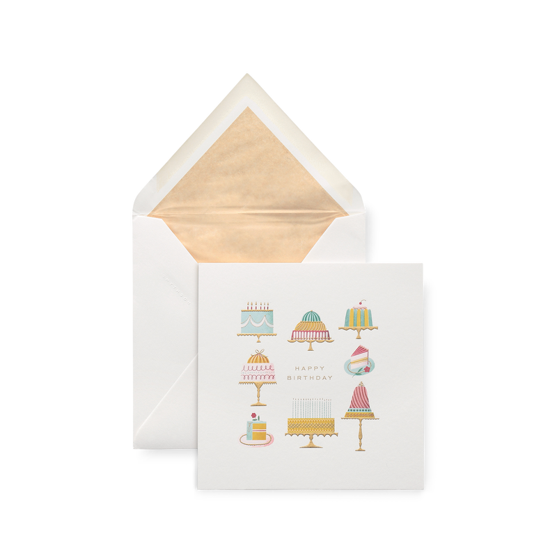 Birthday Cakes Card