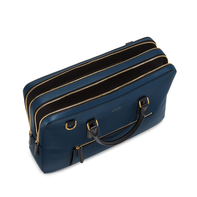 Ludlow Large Briefcase with Zip Front