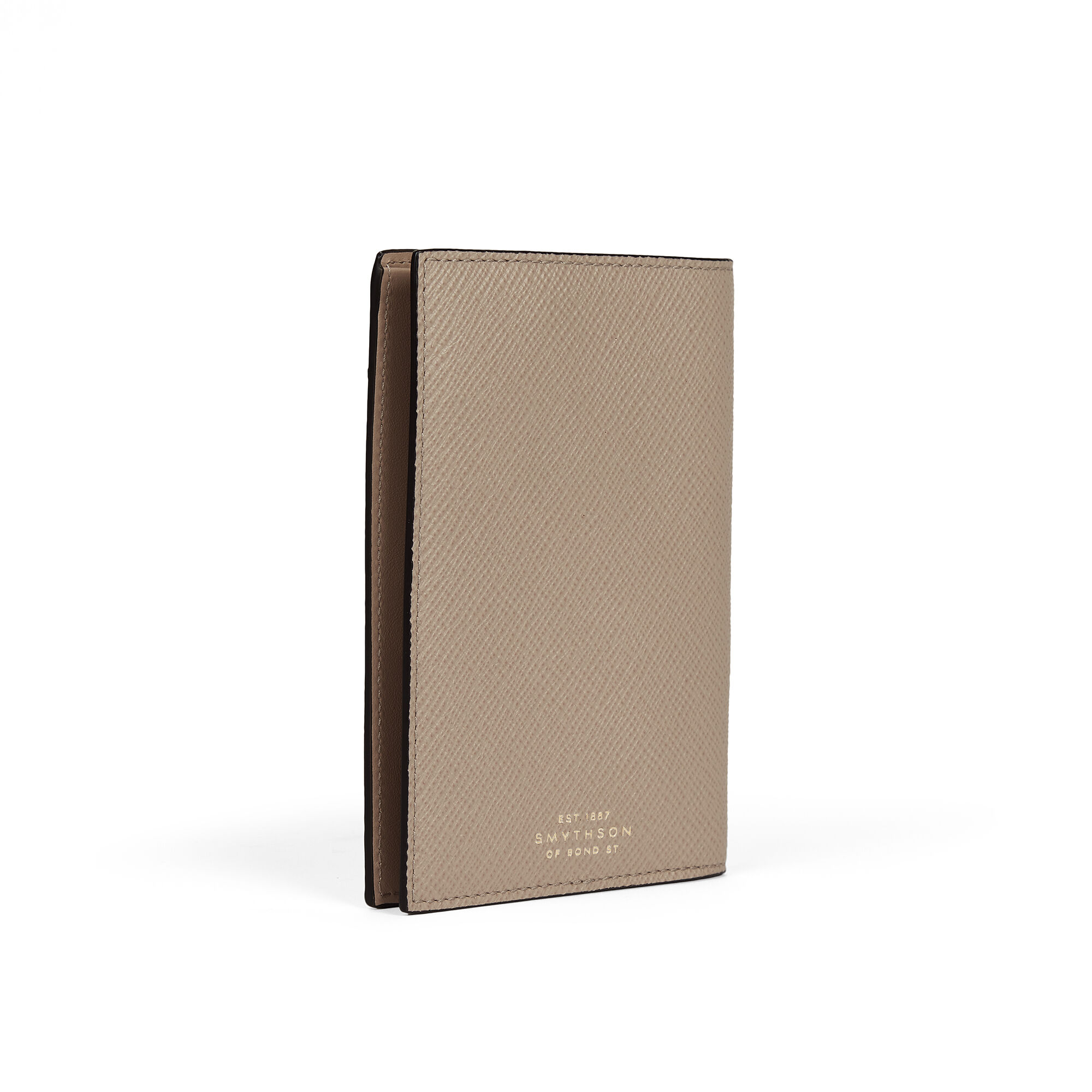 [新品未使用] SMYTHSON Panama Passport Cover Passport Cover in Panama in cerulean | Smythson