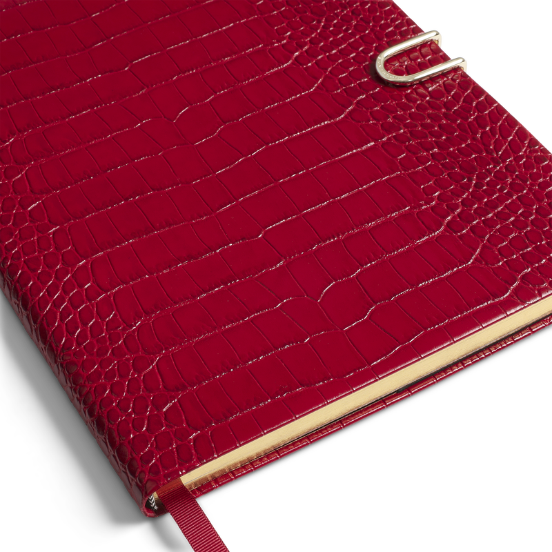 Portobello Notebook with Slide Closure in Mara