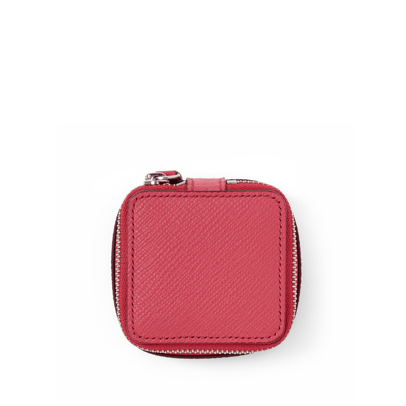 Smythson Small Square Trinket Case in Panama