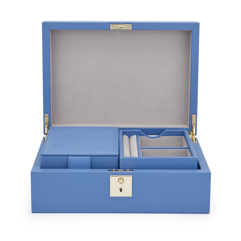 Grosvenor Jewellery Box with Travel Tray