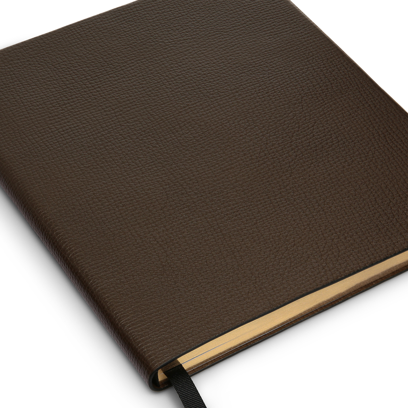 Smythson Portobello Notizbuch aus Ludlow-Leder