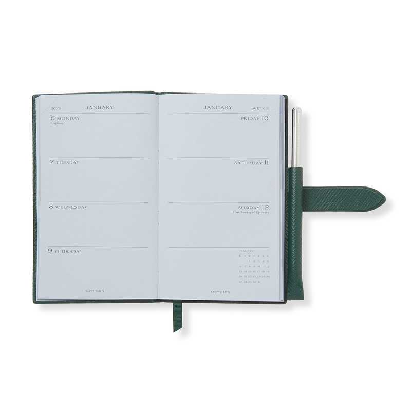 2025 Panama Weekly Diary with Pencil