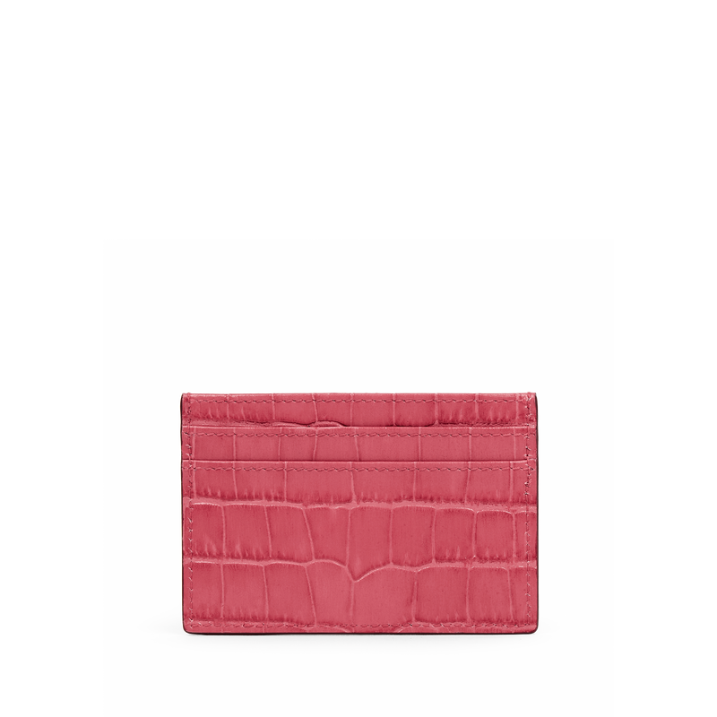 Smythson Flat Card Holder in Mara