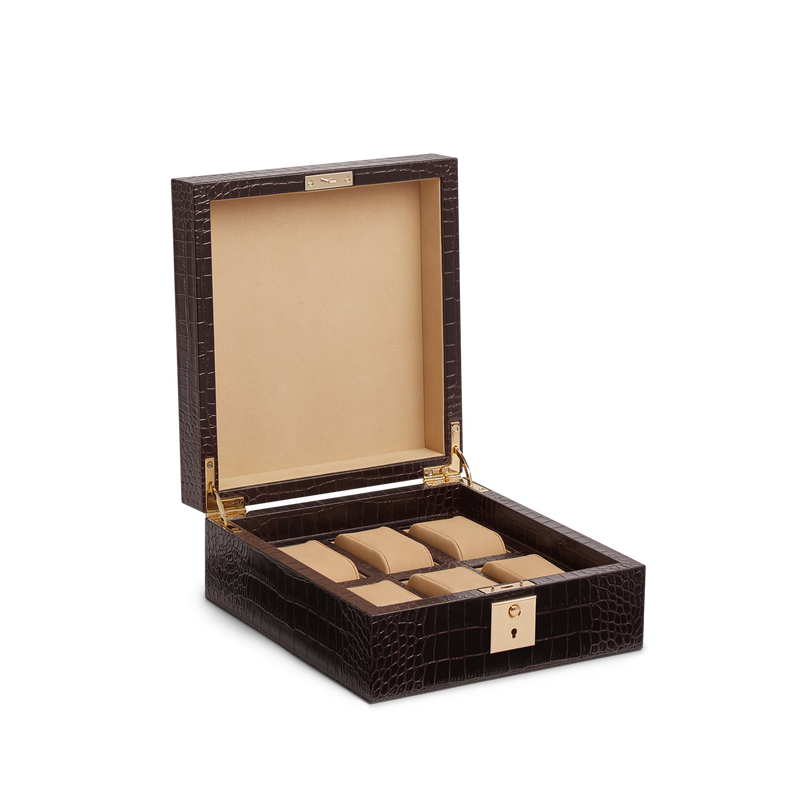 Lockable Watch Box in Mara