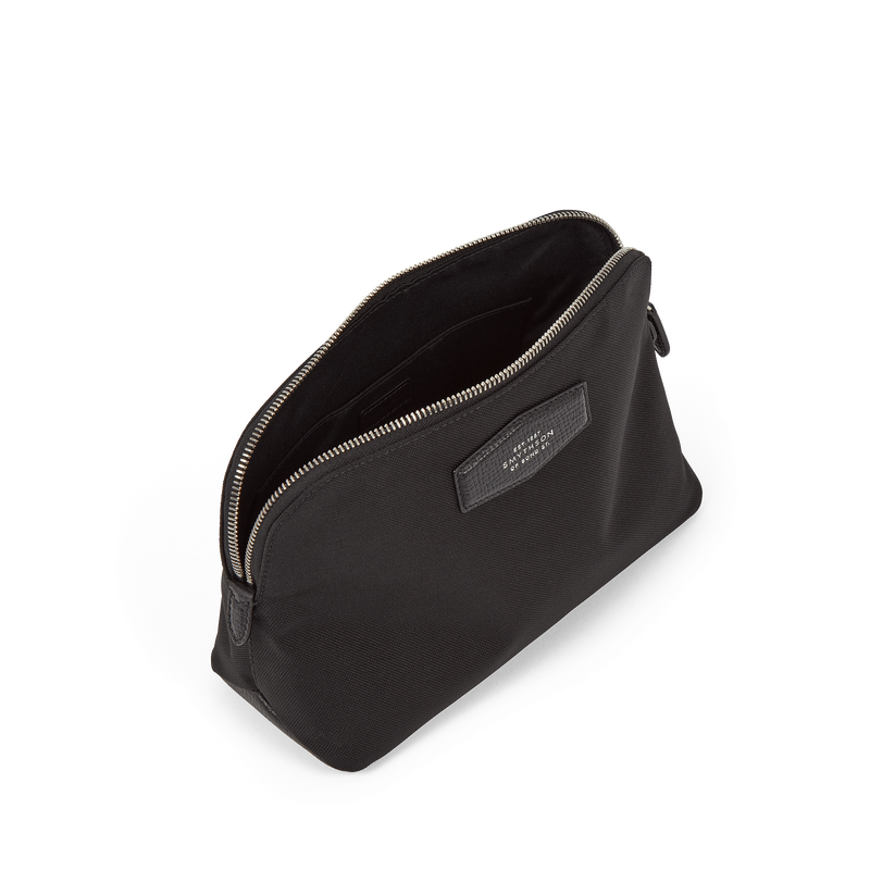 Smythson Travel Pouch in Norton Canvas
