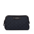 Small Travel Pouch in Stamp Canvas