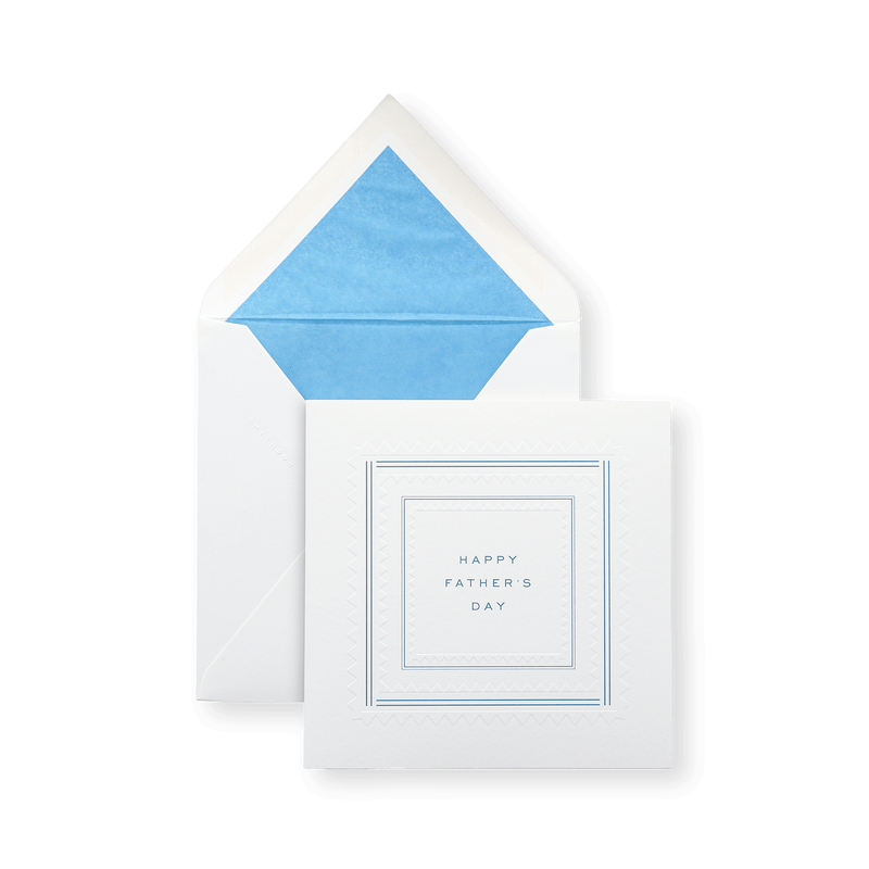 Father's Day Embossed Card