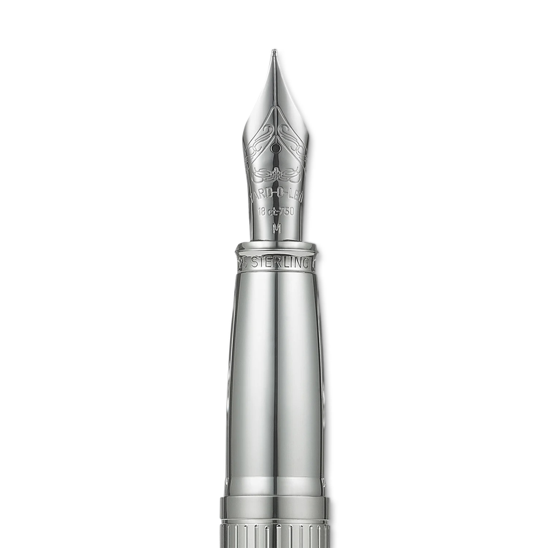 Luxuriöser Viceroy Füllfederhalter in Silber