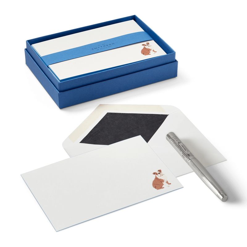 Bulldog Motif Correspondence Cards