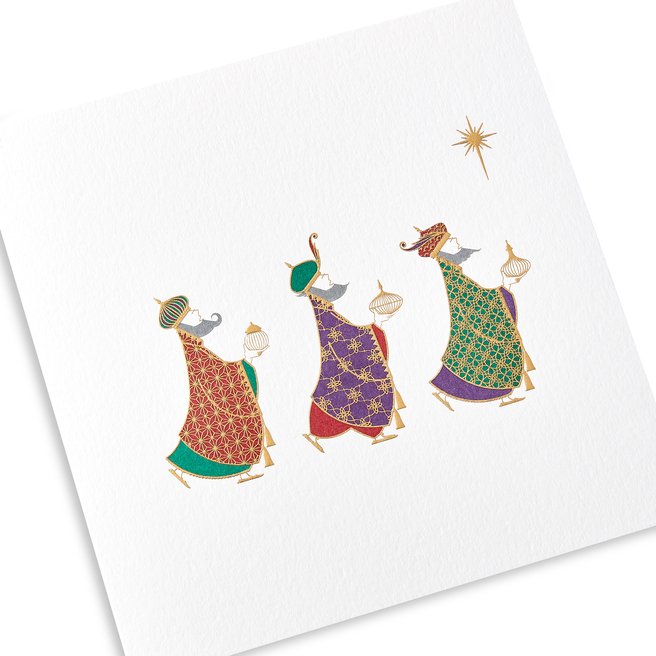 3 Könige Weihnachtskarte