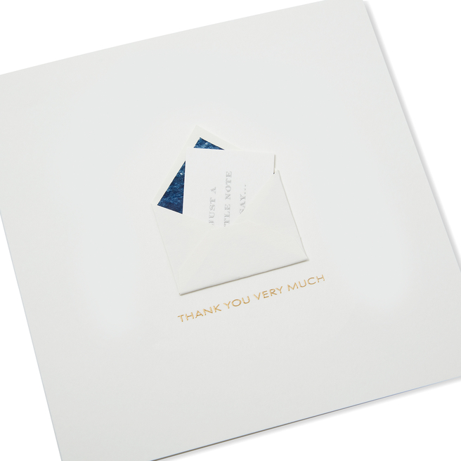 Carte de remerciements « Thank You Very Much »