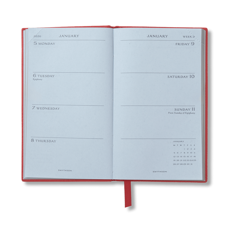 Smythson 2026 Panama Weekly Journal 