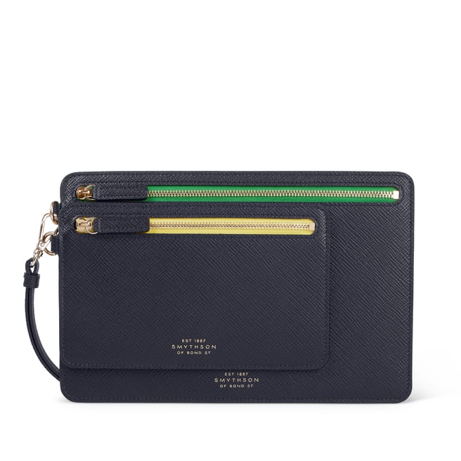 Double Zip Case with Strap in Panama