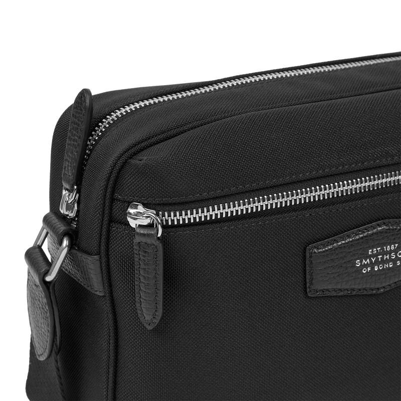 Smythson Crossbody Bag in Norton Canvas