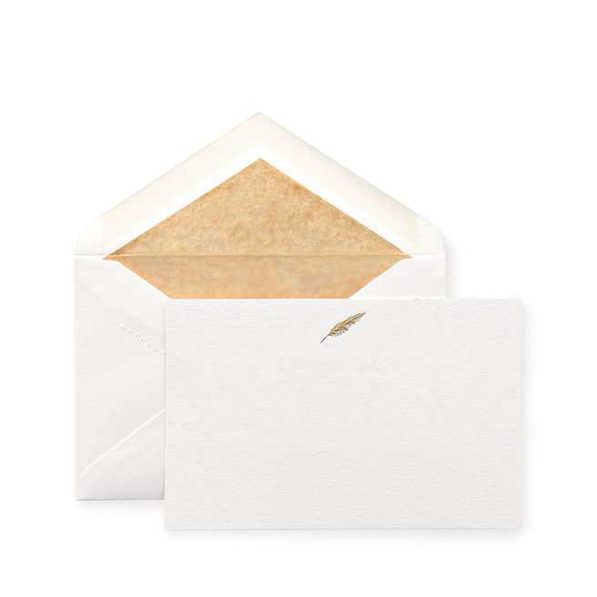 Feather Quill Correspondence Cards