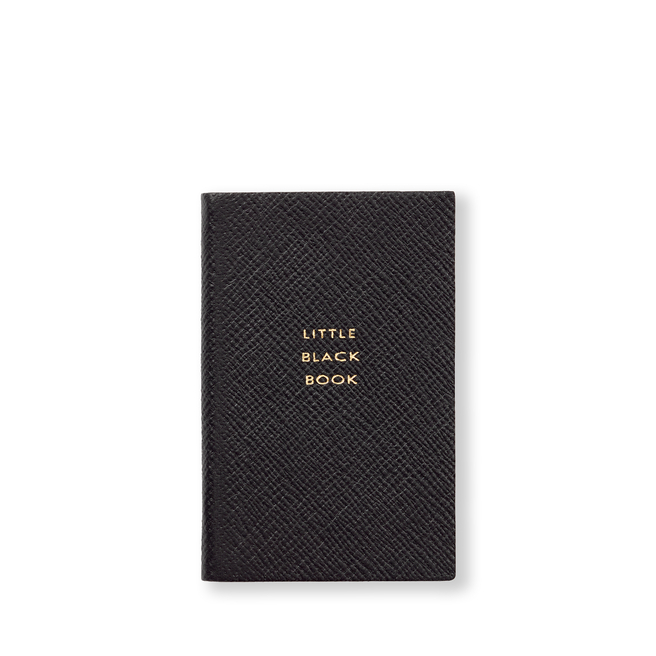 Rubrica Wafer Little Black Book indirizzi e numeri tascabile nera in  Panama black