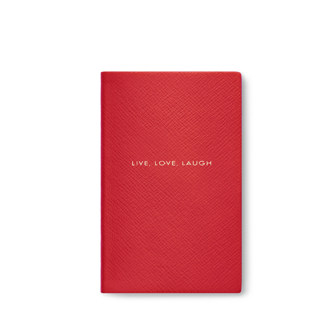 Smythson Light Steel Men's Keeping A Diary Is Important Chelsea