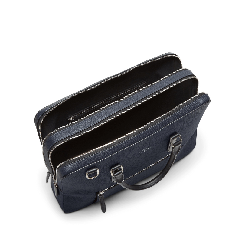 Large Briefcase with Zip Front in Ludlow