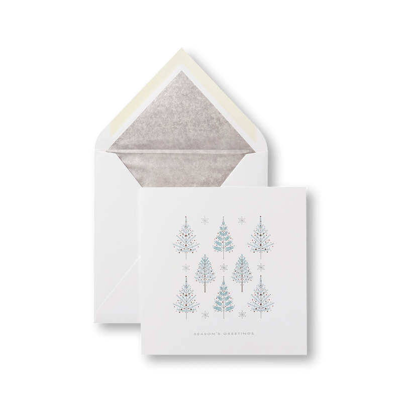 Winter Forest Christmas Card