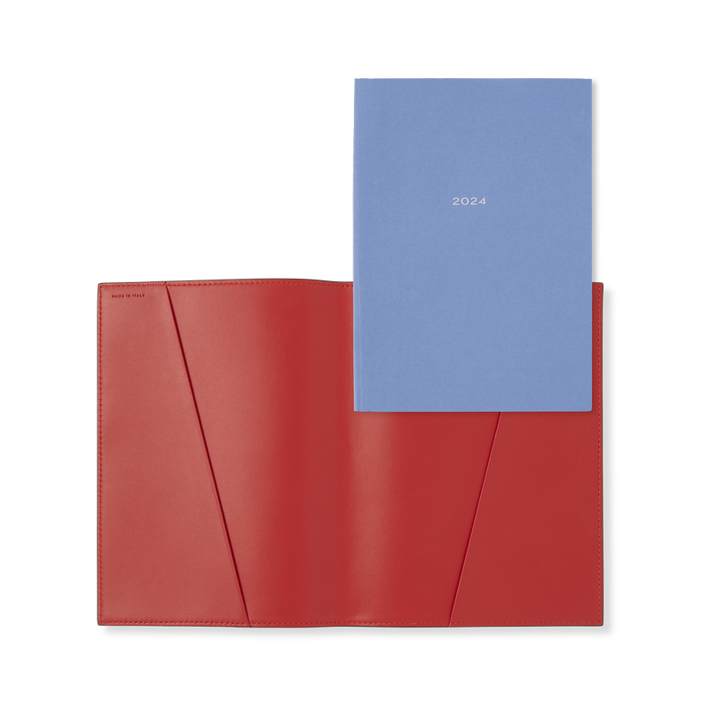 Smythson Evergreen Refillable Mid-Size Notebook in Ludlow