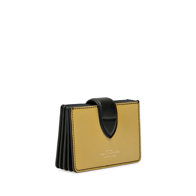 Concertina Card Case in Smooth Leather