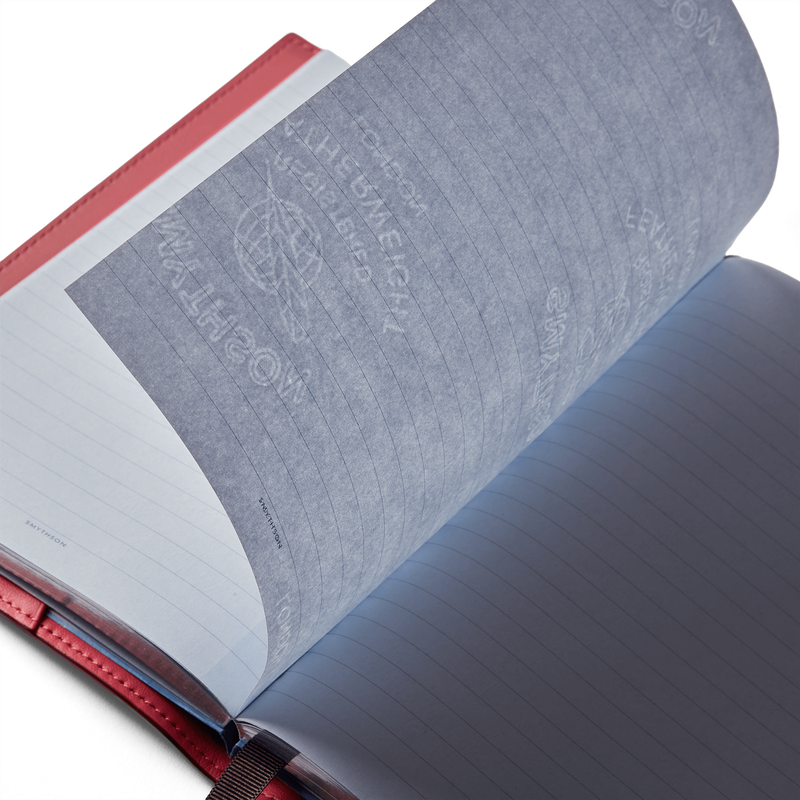 Smythson Evergreen Refillable Mid-Size Notebook in Ludlow