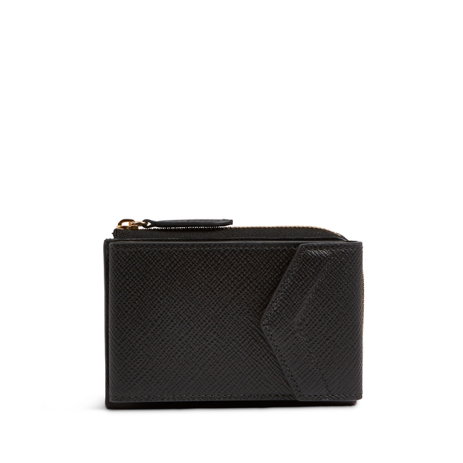 Envelope Card Case with Zip Pouch in Panama