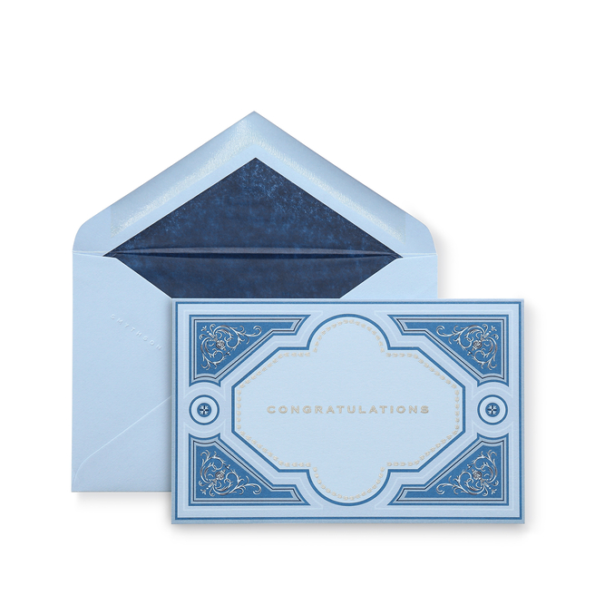 Congratulations Embossed Card