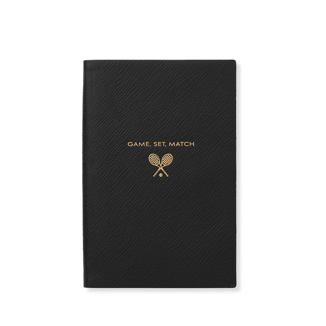 Chelsea' notebook, black by Smythson, Notebooks