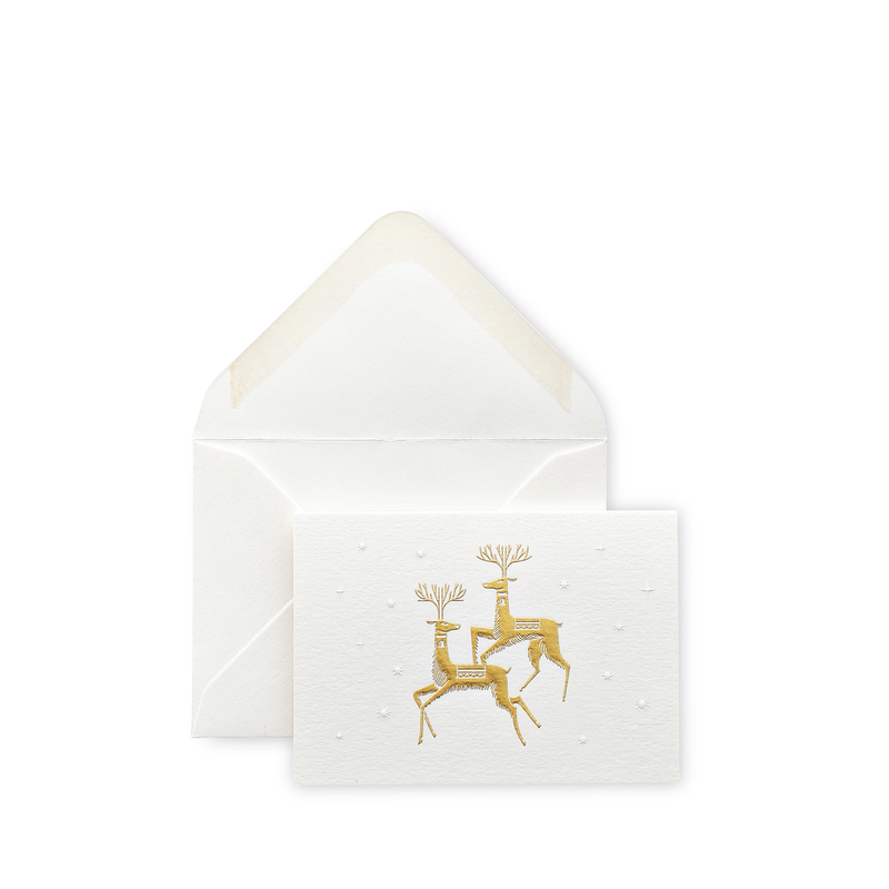 Reindeer Christmas Gift Cards