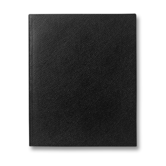 smythson Portobello Mara Silver 罫線 新品
