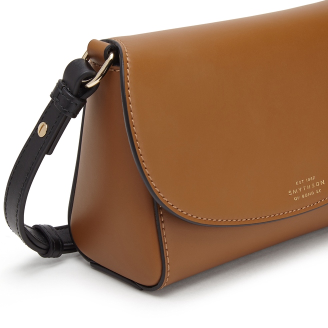 Equestrian Crossbody Bag in Saddle Leather